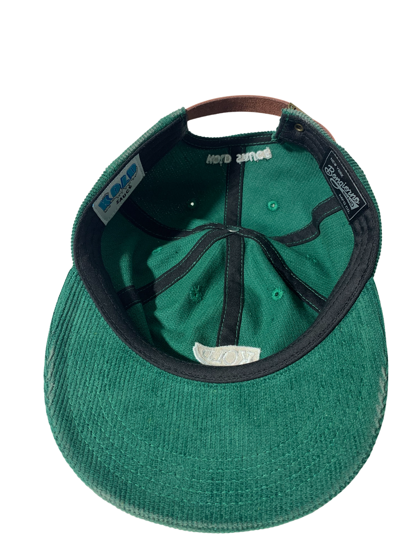 Kold Green All Caps Never Worry Corduroy Hat