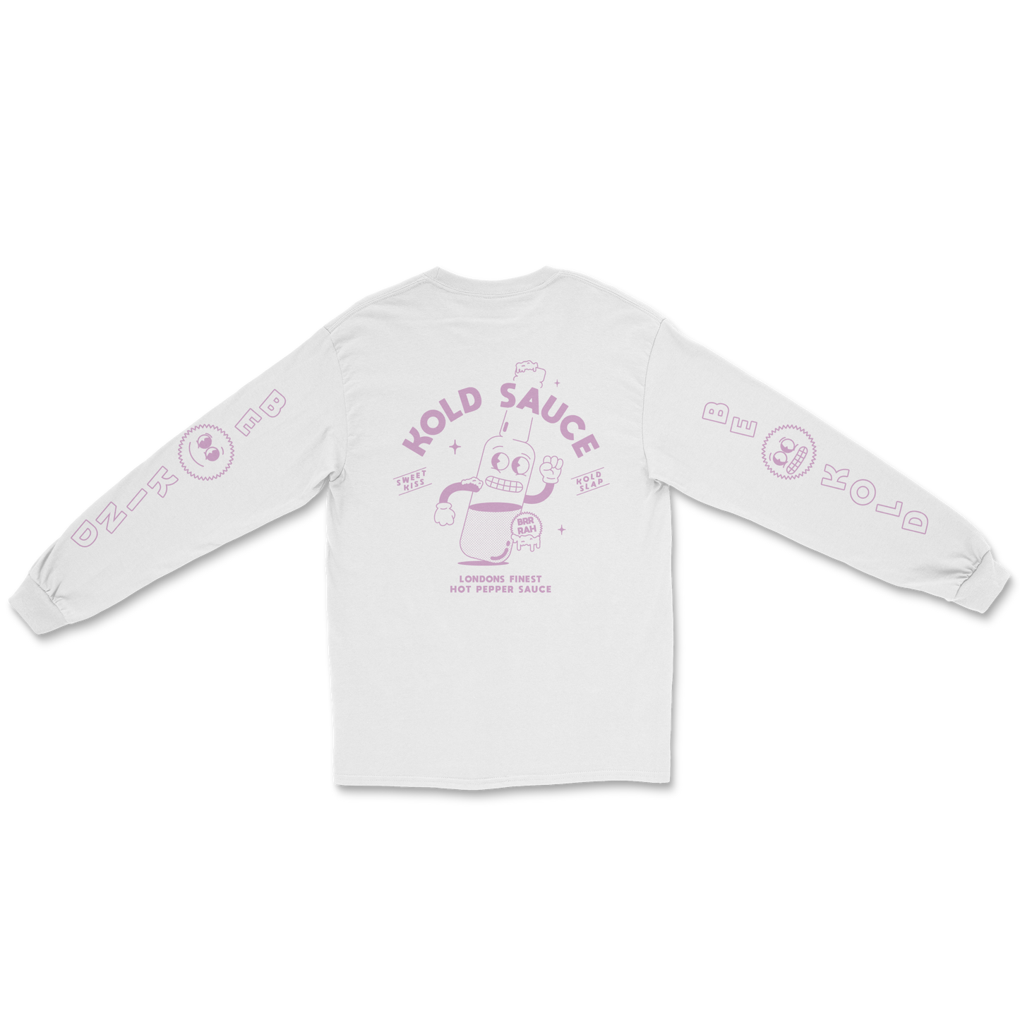 L/S TEE LAVENDAR - ALIVE AND KICKIN'
