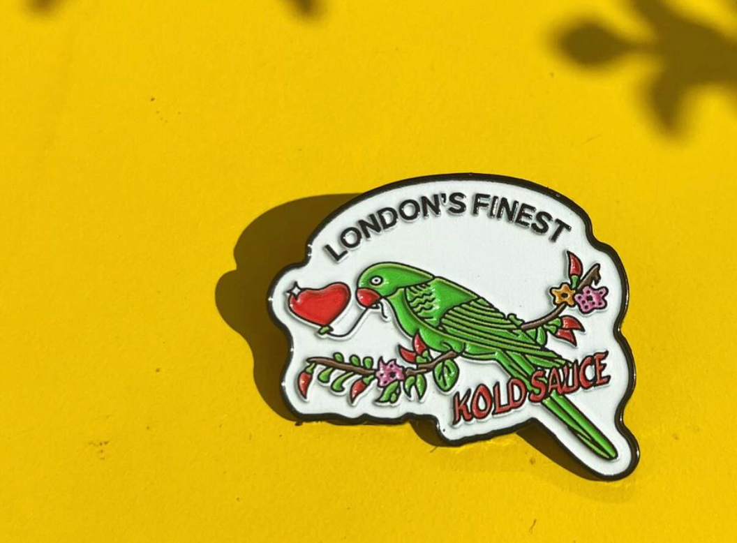 London's Finest- Kold Parakeet T-shirt & Pin