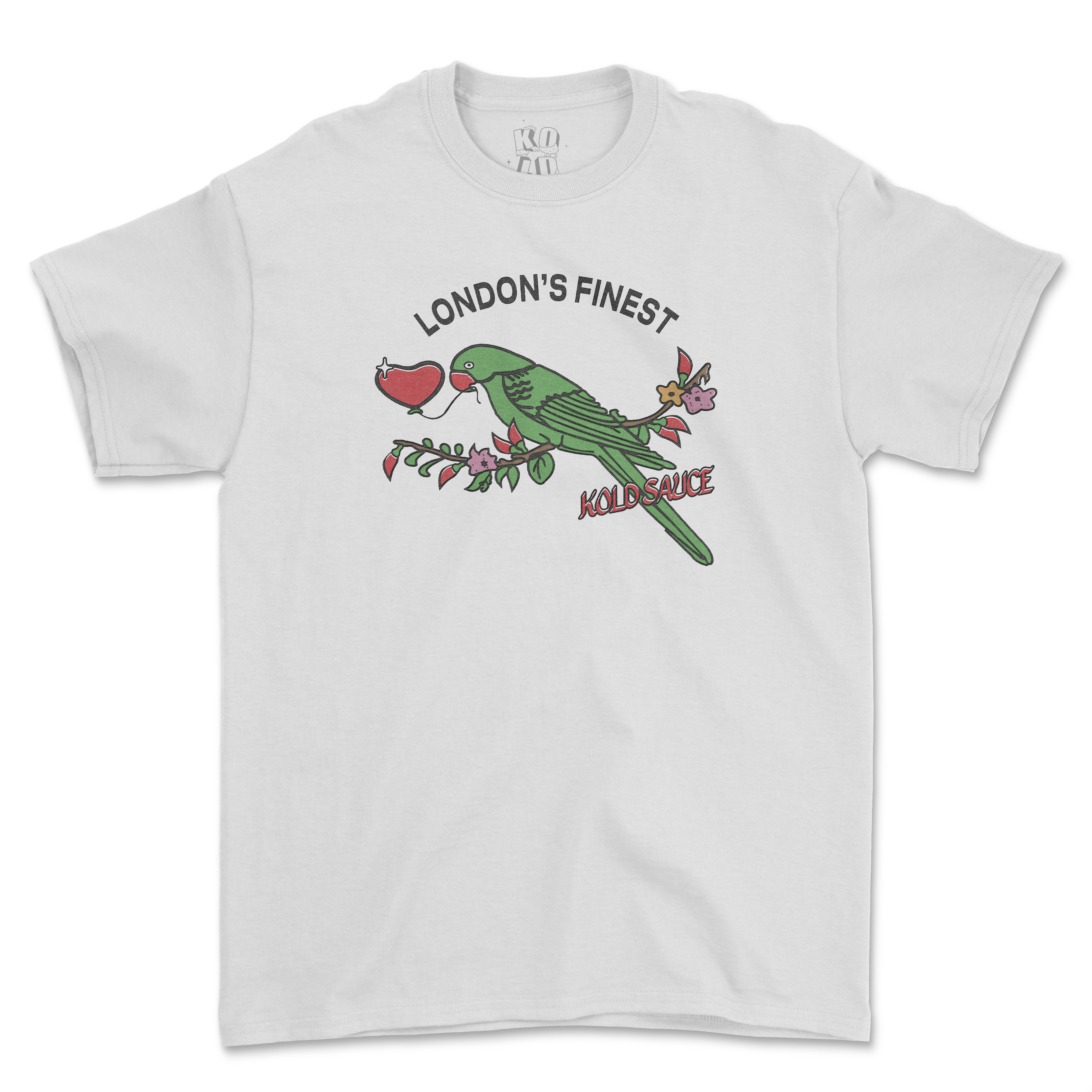 London's Finest- Kold Parakeet T-shirt & Pin