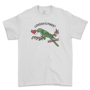 London's Finest- Kold Parakeet T-shirt & Pin