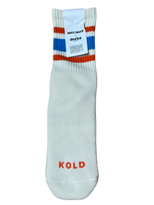 Kold Sauce x Decka Quality Socks -80s Kold Skater Socks
